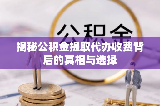 草屯揭秘公积金提取代办收费背后的真相与选择