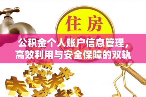 草屯公积金个人账户信息管理，高效利用与安全保障的双轨并行