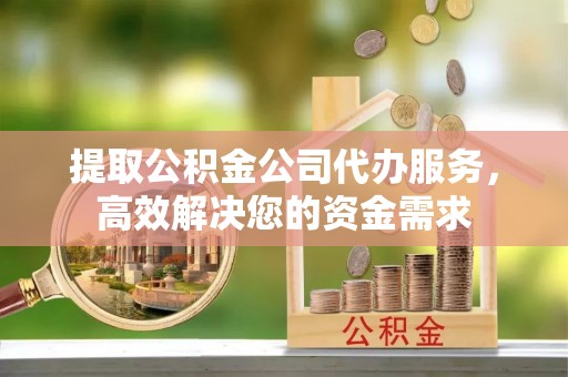 草屯提取公积金公司代办服务，高效解决您的资金需求