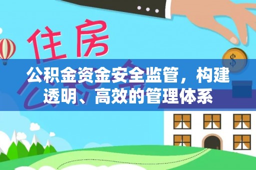 草屯公积金资金安全监管，构建透明、高效的管理体系