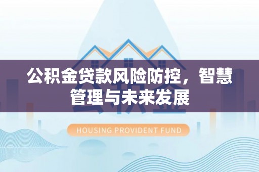 草屯公积金贷款风险防控，智慧管理与未来发展