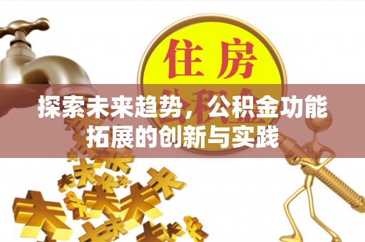 草屯探索未来趋势，公积金功能拓展的创新与实践