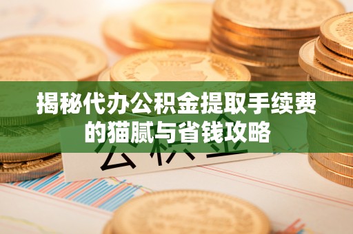 草屯揭秘代办公积金提取手续费的猫腻与省钱攻略