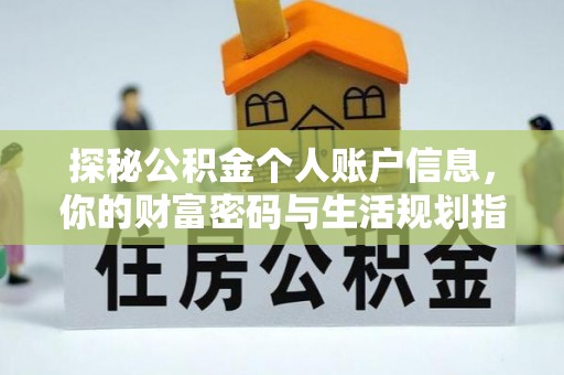 草屯探秘公积金个人账户信息，你的财富密码与生活规划指南
