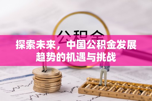 草屯探索未来，中国公积金发展趋势的机遇与挑战